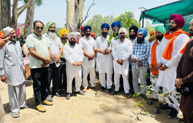 You are currently viewing 5000 ਬੂਟੇ ਲੋਕਾਂ ਵਿੱਚ ਵੰਡਕੇ ਵਾਤਾਵਰਣ ਨੂੰ ਬਚਾਉਣ ਲਈ ਮਨਜੀਤ ਫਰੂਟ ਨਰਸਰੀ ਵਲੋਂ ਵੱਡਾ ਉਪਰਾਲਾ 