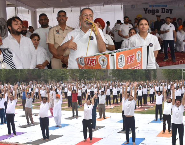 You are currently viewing ਸਿਹਤਮੰਦ ਜੀਵਨ ਸ਼ੈਲੀ ਲਈ ਯੋਗ ਇਕ ਪੱਕਾ ਹੱਲ : ਬਲਬੀਰ ਸਿੰਘ