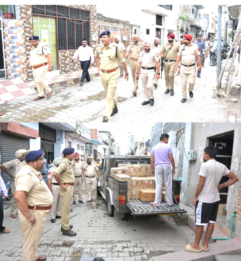 You are currently viewing ਜਿਲਾ ਹੁਸ਼ਿਆਰਪੁਰ ਪੁਲਿਸ ਵਲੋਂ ਅਪ੍ਰੇਸ਼ਨ EAGLE-V ਚਲਾਇਆ ਗਿਆ