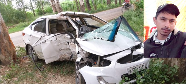 Read more about the article ਸੰਤੁਲਨ ਖੋਹਣ ਤੇ ਕਾਰ ਦਰੱਖਤ ਨਾਲ ਟਕਰਾਈ, ਇੱਕ ਨੌਜਵਾਨ ਦੀ ਮੌ+ਤ,ਇੱਕ ਗੰਭੀਰ ਜਖਮੀ 