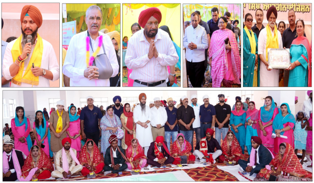 Read more about the article ਸਰਬ ਨੌਜਵਾਨ ਸਭਾ ਨੇ ਕਰਵਾਇਆ 8 ਜੋੜਿਆਂ ਦਾ ਸਮੂਹਿਕ ਆਨੰਦ ਕਾਰਜ