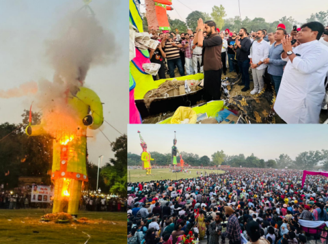 Read more about the article ਬਟਾਲਾ ਸ਼ਹਿਰ ਵਿੱਚ ਬੁਰਾਈ ’ਤੇ ਨੇਕੀ ਦੀ ਜਿੱਤ ਦਾ ਪ੍ਰਤੀਕ ਦੁਸਹਿਰਾ ਪੂਰੇ ਉਤਸ਼ਾਹ ਅਤੇ ਧੂਮ-ਧਾਮ ਨਾਲ ਮਨਾਇਆ