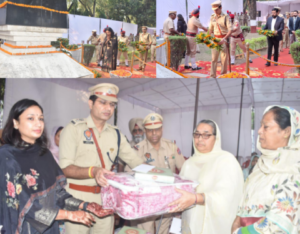 Read more about the article ਪੁਲਿਸ ਲਾਈਨ ਵਿਖੇ ਸ਼ਹੀਦਾਂ ਨੂੰ ਸ਼ਰਧਾ ਦੇ ਫੁੱਲ ਭੇਟ ਕੀਤੇ