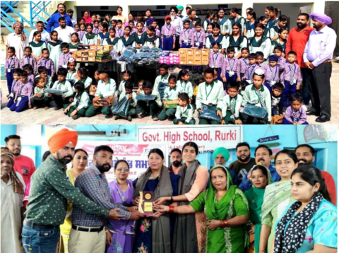 Read more about the article ਪ੍ਰਵਾਸੀ ਭਾਰਤੀ ਗੋਰਖ ਨਾਥ ਦੇ ਸਹਿਯੋਗ ਨਾਲ ਹਿੰਦੁਸਤਾਨ ਵੈਲਫੇਅਰ ਬਲੱਡ ਡੋਨਰਜ਼ ਕਲੱਬ ਨੇ ਸਕੂਲੀ ਵਿਦਿਆਰਥੀਆਂ ਨੂੰ ਬੂਟ,ਜੁਰਾਬਾਂ ਅਤੇ ਸਵੈਟਰ੍ਹਾਂ ਦੀ ਕੀਤੀ ਵੰਡ