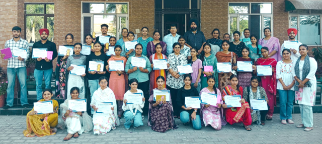 Read more about the article ਸਕਿਲ ਟੂ ਐਂਟਰਪਨਿਓਰਸ਼ਿਪ ਪ੍ਰੋਗਰਾਮ ਵਿੱਚ ਜ਼ਿਲਾ ਪੱਧਰ ਤੇ ਦੂਜਾ ਸਥਾਨ ਕੀਤਾ ਹਾਸਿਲ