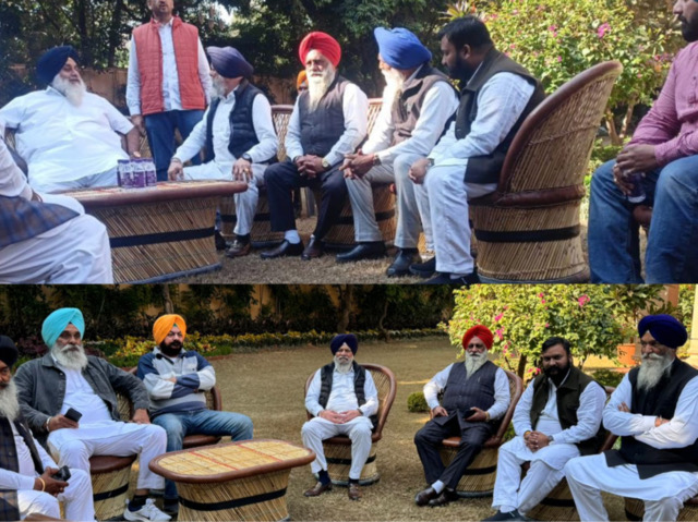 You are currently viewing ਸ੍ਰੋ.ਅਕਾਲੀ ਦਲ ਸੁੱਬਾ ਸੀਨੀਅਰ ਆਗੂ ਸੁਖਬੀਰ ਬਾਦਲ ਦਾ ਅਕਾਲੀ ਆਗੂ ਸ਼ੁਭਮ ਸਹੋਤਾ ਤੇ ਲੱਖੀ ਗਿਲਜੀਆ ਨੇ ਆਪਣੇ ਸਾਥੀਆਂ ਨਾਲ ਓਹਨਾ ਦੀ ਸਿਹਤ ਦਾ ਹਾਲ ਚਾਲ ਜਾਣਿਆ