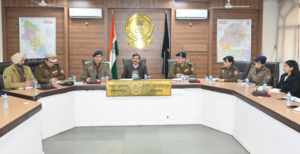 Read more about the article ਆਈ.ਜੀ.(ਇੰਟੈਲੀਜੈਂਸ) ਬਾਬੂ ਲਾਲ ਮੀਨਾ ਨੇ ਲਿਆ ਸੁਰੱਖਿਆ ਪ੍ਰਬੰਧਾਂ ਦਾ ਜਾਇਜ਼ਾ