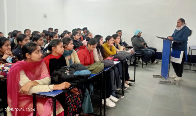 You are currently viewing ਰਸਾਇਣ ਵਿਭਾਗ ਵੱਲੋਂ ‘ਭਾਰਤੀ ਗਿਆਨ ਪ੍ਰਣਾਲੀ’ ਉੱਪਰ ਵਿਸ਼ੇਸ਼ ਲੈਕਚਰ ਕਰਵਾਇਆ