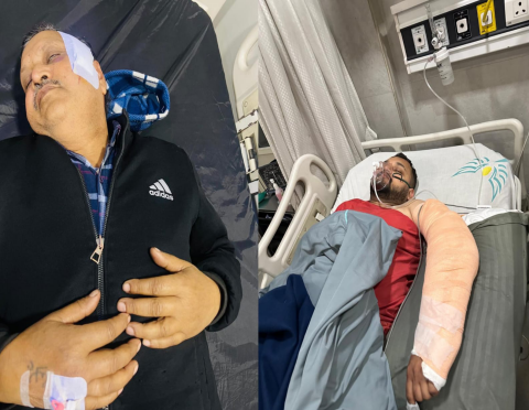 Read more about the article ਪੱਤਰਕਾਰ ਨਿਖਿਲ ਮਹਿਰਾ ਤੇ ਉਸਦੇ ਪਿਤਾ ਤੇ ਜਾਨਲੇਵਾ ਹਮਲਾ, 4 ਦਿਨ ਬੀਤ ਜਾਣ ਤੋਂ ਬਾਅਦ ਵੀ ਦੋਸ਼ੀ ਪੁਲਸ ਦੀ ਗਿਰਫ਼ਤ ਤੋਂ ਬਾਹਰ