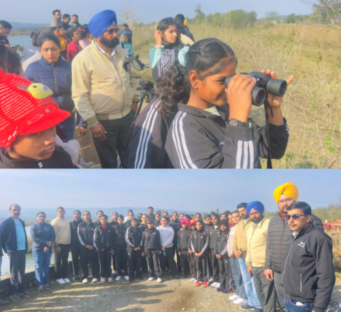 You are currently viewing ਨੇਚਰ ਫੈਸਟ ਹੁਸ਼ਿਆਰਪੁਰ-2025…ਵਾਤਾਵਰਣ ਪ੍ਰੇਮੀਆਂ ਨੇ ਪੌਂਗ ਡੈਮ ’ਚ ਬਰਡ ਵਾਚਿੰਗ ਦਾ ਆਨੰਦ ਮਾਣਿਆ