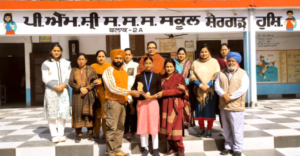 Read more about the article *ਅੰਜਲੀ ਨੇ ਖੇਲੋ ਇੰਡੀਆ ਖੇਡਾਂ ਵਿੱਚ ਜਿੱਤਿਆ ਸਿਲਵਰ ਮੈਡਲ*