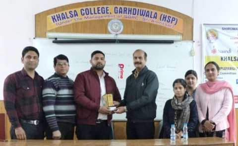 You are currently viewing ਖ਼ਾਲਸਾ ਕਾਲਜ ਦੇ ਪਲੇਸਮੈਂਟ ਸੈੱਲ ਵੱਲੋਂ ਰੁਜ਼ਗਾਰ ਸਬੰਧੀ ਸੈਮੀਨਾਰ ਕਰਵਾਇਆ