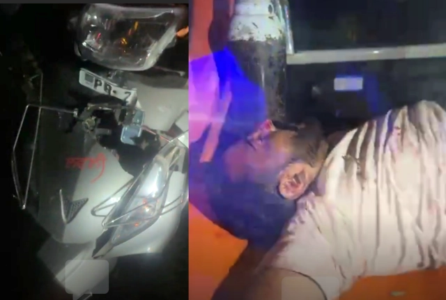 Read more about the article ਮਾਛੀਆਂ ਦੇ ਨਜਦੀਕ ਵਾਪਰੇ ਸੜਕ ਹਾਦਸੇ ਚ ਸਕੂਟਰੀ ਸਵਾਰ ਨੌਜਵਾਨ ਗੰਭੀਰ ਜ+ਖ+ਮੀ