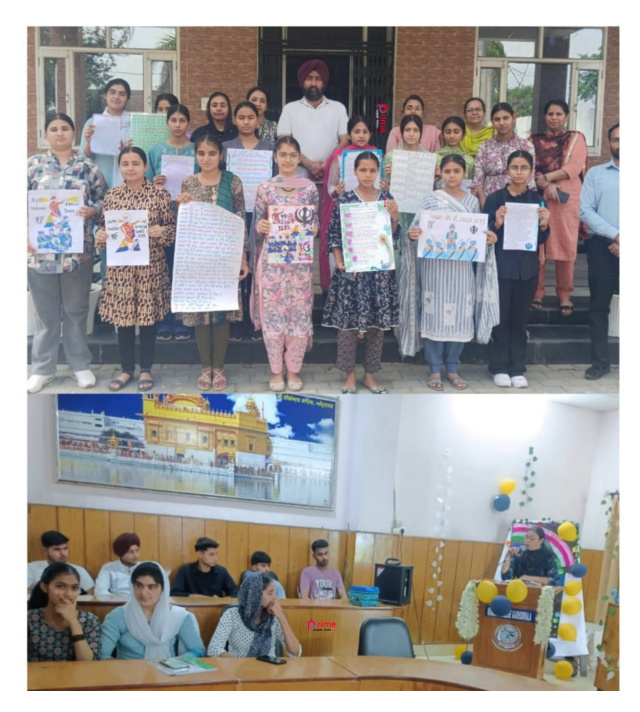 You are currently viewing ਖ਼ਾਲਸਾ ਕਾਲਜ ਵਿਖੇ ‘ਖ਼ਾਲਸਾ ਸਾਜਨਾ ਦਿਵਸ’ ਨੂੰ ਸਮਰਪਿਤ ਸਮਾਗਮ ਕਰਵਾਇਆ