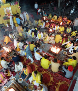 Read more about the article ਮਾਂ ਬਗਲਾਮੁਖੀ ਜੈਅੰਤੀ ਮੌਕੇ ਬ੍ਰਾਹਮਣ ਸਭਾ ਵੱਲੋਂ ਬਟਾਲਾ ਵਿੱਚ ਸਰਬੱਤ ਦੇ ਭਲੇ ਲਈ ਕਰਵਾਇਆ ਮਹਾਂਯੱਗ