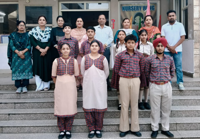 Read more about the article ਡੀਏਵੀ ਪਬਲਿਕ ਸਕੂਲ ਗੜਦੀਵਾਲਾ ਵਿਖੇ ਅੱਜ ਸਕੂਲ ਵਿੱਚ ਹਾਊਸ ਮੀਟ ਦਾ ਆਯੋਜਨ