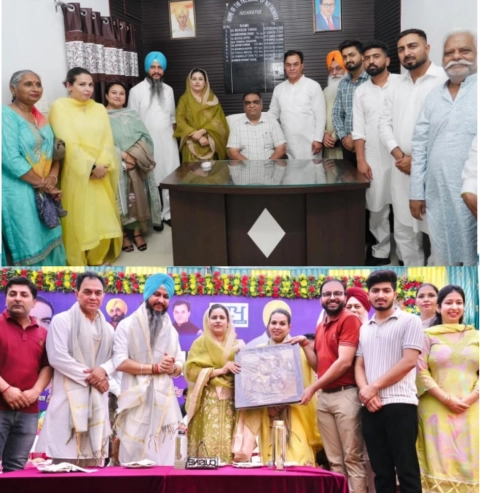 You are currently viewing ਡਾ. ਗੁਰਪ੍ਰੀਤ ਕੌਰ ਮਾਨ ਦੀ ਮੌਜੂਦਗੀ ”ਚ  ਨਗਰ ਕੌਂਸਲ ਪ੍ਰਧਾਨ ਆਸ਼ੂ ਅਰੋੜਾ ਨੇ ਸੰਭਾਲਿਆ ਅਹੁਦਾ