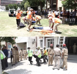 Read more about the article ਮੌਕ ਡਰਿੱਲ ਦੌਰਾਨ ਸੰਭਾਵੀ ਹਵਾਈ ਹਮਲੇ ਦੀ ਸਥਿਤੀ ‘ਚ ਐਮਰਜੈਂਸੀ ਰਣਨੀਤੀ ਦਾ ਪ੍ਰਦਰਸ਼ਨ