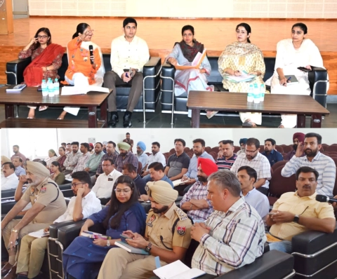 Read more about the article ਡਿਪਟੀ ਕਮਿਸ਼ਨਰ ਆਸ਼ਿਕਾ ਜੈਨ ਨੇ ਰਾਜਪਾਲ ਦੇ ਦੌਰੇ ਸਬੰਧੀ ਅਧਿਕਾਰੀਆਂ ਨਾਲ ਕੀਤੀ ਮੀਟਿੰਗ