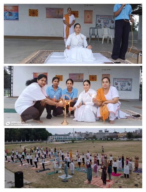 Read more about the article संस्था ब्रह्माकुमारीज के सेवा केंद्र द्वारा मनाया गया 11वा “अंतर्राष्ट्रीय योग दिवस “