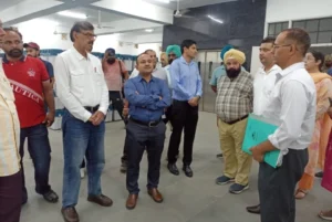 Read more about the article ਮੁੱਖ ਚੋਣ ਅਫ਼ਸਰ ਪੰਜਾਬ ਨੇ ਹੁਸ਼ਿਆਰਪੁਰ ‘ਚ ਈਵੀਐਮ ਵੇਅਰਹਾਊਸ ਦੀ ਤਮਾਹੀ ਜਾਂਚ ਕੀਤੀ