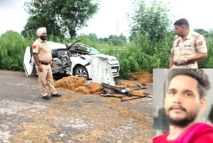 Read more about the article ਭਿਆਨਕ ਸੜਕ ਹਾਦਸੇ ‘ਚ ਇੱਕ ਦੀ ਮੌ+ਤ,ਦੋ ਗੰਭੀਰ ਜ਼+ਖ+ਮੀ