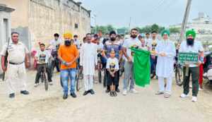 Read more about the article ਯੁੱਧ ਨਸ਼ਿਆਂ ਵਿਰੁੱਧ’ ਮੁਹਿੰਮ ਤਹਿਤ ਕੱਢੀ ਗਈ ਸਾਈਕਲ ਰੈਲੀ