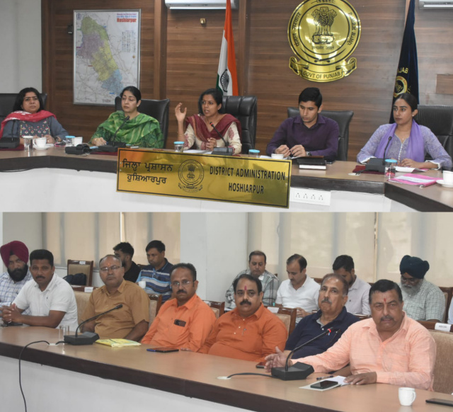 You are currently viewing ਮਾਤਾ ਚਿੰਤਪੁਰਨੀ ਮੇਲਾ- ਲੰਗਰ ਕਮੇਟੀਆਂ ਸਫਾਈ ਪ੍ਰਬੰਧ ਯਕੀਨੀ ਬਣਾਉਣ, ਸਿੰਗਲ ਯੂਜ਼ ਪਲਾਸਟਿਕ ਤੇ ਡੀ.ਜੇ ‘ਤੇ ਰਹੇਗੀ ਪਾਬੰਦੀ : ਆਸ਼ਿਕਾ ਜੈਨ