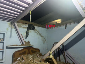 Read more about the article ਦੌਲਤਪੁਰ ਗਿੱਲਾਂ ਵਿਖੇ ਮਕਾਨ ਦੀ ਛੱਤ ਡਿੱਗਣ ਨਾਲ ਹੋਇਆ ਵੱਡਾ ਨੁਕਸਾਨ