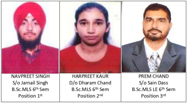 You are currently viewing KMS ਕਾਲਜ ਦੇ ਬੀ.ਐਸ.ਸੀ ਮੈਡੀਕਲ ਲੈਬ ਸਾਇੰਸ ਫਾਈਨਲ ਸਮੈਸਟਰ ਦੇ ਨਵਪ੍ਰੀਤ ਸਿੰਘ ਨੇ ਪਹਿਲਾ ਸਥਾਨ ਹਾਸਲ ਕੀਤਾ – ਪ੍ਰਿੰਸੀਪਲ ਡਾ. ਸ਼ਬਨਮ ਕੌਰ