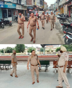 Read more about the article ਆਜ਼ਾਦੀ ਦਿਹਾੜੇ ਦੇ ਮੱਦੇਨਜ਼ਰ ਦਸੂਹਾ ਪੁਲਿਸ ਨੇ ਕੱਢਿਆ ਫਲੈਗ ਮਾਰਚ 