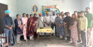 Read more about the article ਖ਼ਾਲਸਾ ਕਾਲਜ ਵੱਲੋਂ ‘ਉੱਨਤ ਭਾਰਤ ਅਭਿਆਨ’ ਹੇਠ ਗ੍ਰਾਮ ਸਭਾ ਦਾ ਆਯੋਜਨ