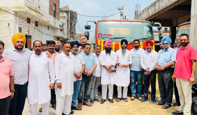 You are currently viewing नई जैटिंग मशीन का हलका विधायक दसूहा ने किया उद्घाटन