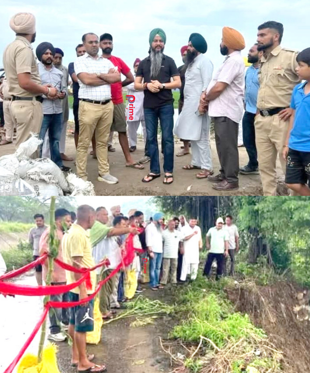 Read more about the article ਵਿਧਾਇਕ ਦਸੂਹਾ ਵਲੋਂ ਬੇਟ ਖੇਤਰਾਂ ਦੇ ਇਲਾਵਾ ਹੋਰ ਹੜ੍ਹ ਪ੍ਰਭਾਵਿਤ ਪਿੰਡਾਂ ਕੀਤਾ ਦੌਰਾ 