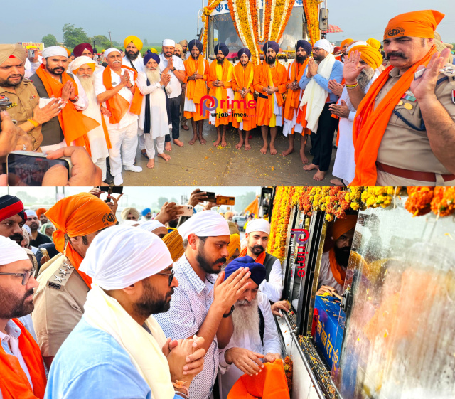 Read more about the article ਸ੍ਰੀ ਬੇਰ ਸਾਹਿਬ ਸੁਲਤਾਨਪੁਰ ਲੋਧੀ ਤੋਂ ਸਜੇ ਨਗਰ ਕੀਰਤਨ ਦਾ ਗੁਰਦਾਸਪੁਰ ਜ਼ਿਲੇ ਵਿੱਚ ਪਹੁੰਚਣ ਤੇ ਭਰਵਾਂ ਸਵਾਗਤ