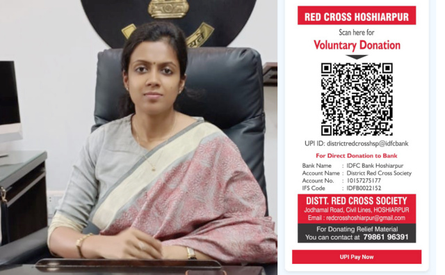 You are currently viewing ਹੁਸ਼ਿਆਰਪੁਰ ਜ਼ਿਲ੍ਹਾ ਪ੍ਰਸ਼ਾਸਨ ਦਾ ਵਿਸ਼ੇਸ਼ ਕਦਮ : ਹੜ੍ਹ ਪੀੜਤਾਂ ਲਈ ਡਿਜੀਟਲ ਦਾਨ ਦੀ ਕੀਤੀ ਵਿਵਸਥਾ, ਉਦਯੋਗਪਤੀਆਂ ਨੂੰ ਸਹਿਯੋਗ ਦੀ ਅਪੀਲ