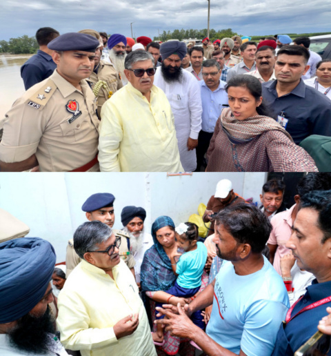 Read more about the article ਰਾਜਪਾਲ ਗੁਲਾਬ ਚੰਦ ਕਟਾਰੀਆ ਨੇ ਟਾਂਡਾ ਦੇ ਹੜ੍ਹ ਪ੍ਰਭਾਵਿਤ ਇਲਾਕਿਆਂ ਦਾ ਕੀਤਾ ਦੌਰਾ