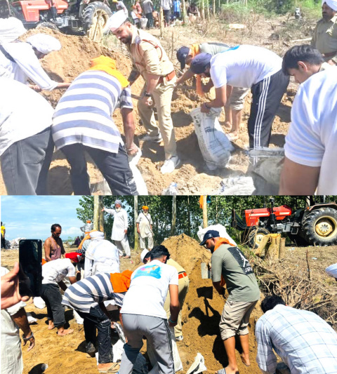 Read more about the article ਸੰਤ ਨਿਰੰਕਾਰੀ ਮਿਸ਼ਨ ਦੀ ਬ੍ਰਾਂਚ ਦਸੂਹਾ ਦੇ ਸੇਵਾਦਰਾਂ ਵੱਲੋਂ ਮੇਵਾ ਮਿਆਣੀ ਵਿਖੇ ਬੰਨ੍ਹ ਬਣਾਉਣ ਦੀ ਸੇਵਾ ਕੀਤੀ