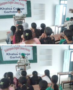 Read more about the article ਖ਼ਾਲਸਾ ਕਾਲਜ ਦੇ ਅੰਗਰੇਜ਼ੀ ਵਿਭਾਗ ਵੱਲੋਂ ਅਖ਼ਬਾਰ ਪੜ੍ਹਨ ਸੰਬੰਧੀ ਗਤੀਵਿਧੀ ਕਰਵਾਈ ਗਈ