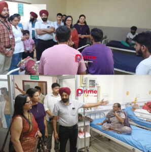 Read more about the article ਡਾ ਸਵਾਤੀ ਵੱਲੋ ਟਾਂਡਾ ਅਤੇ ਦਸੂਹਾ ਹਸਪਤਾਲ ਦਾ ਅਚਨਚੇਤ ਦੋਰਾ ਕੀਤਾ