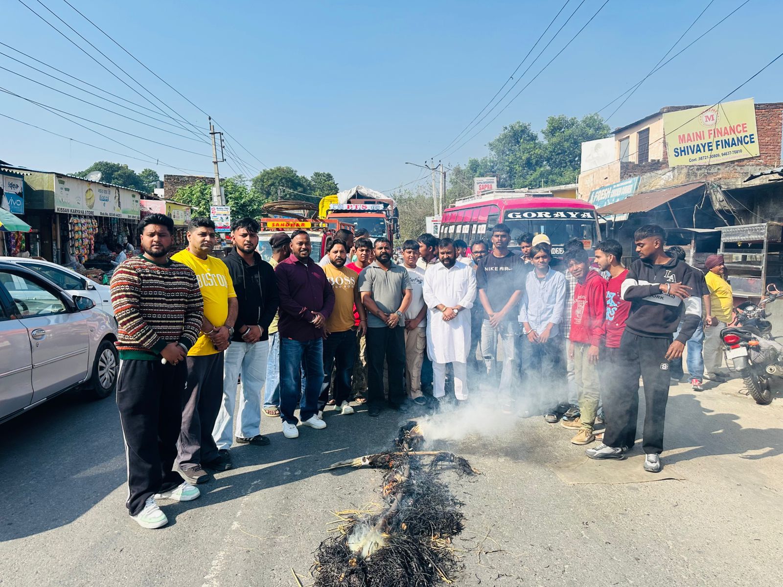 You are currently viewing ਭਗਵਾਨ ਵਾਲਮੀਕਿ ਸਭਾ ਗੜ੍ਹਦੀਵਾਲਾ ਨੇ ਰਾਜਾ ਵੜਿੰਗ ਦਾ ਫੂਕਿਆ ਪੁਤਲਾ