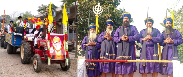 You are currently viewing ਪਿੰਡ ਥੇਂਦਾ ਵਿਖੇ ਧੰਨ ਧੰਨ ਸ਼੍ਰੀ ਗੁਰੂ ਨਾਨਕ ਦੇਵ ਜੀ ਪ੍ਰਕਾਸ਼ ਪੁਰਬ ਨੂੰ ਸਮਰਪਿਤ ਵਿਸ਼ਾਲ ਨਗਰ ਕੀਰਤਨ ਸਜਾਇਆ 