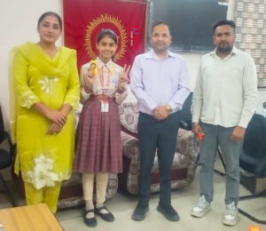 Read more about the article ਜ਼ਿਲਾ ਪੱਧਰ ਦੀ ਤਾਈਕਵਾਡ ਖੇਡ ਵਿੱਚ ਪਾਰਿਕਾ ਸ਼ਰਮਾ ਨੇ ਹਾਸਲ ਕੀਤਾ ਤੀਸਰਾ ਸਥਾਨ