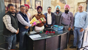 Read more about the article ਸਤਨਾਮ ਸਿੰਘ ਵਲੋਂ ਸ਼ਹਿਰੀ ਉਪ ਮੰਡਲ ਦਸੂਹਾ ਦਾ ਕਾਰਜ ਭਾਗ ਸੰਭਾਲਿਆ