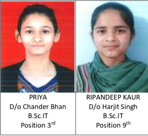 You are currently viewing KMS ਕਾਲਜ ਦੇ ਆਈ.ਟੀ ਵਿਭਾਗ ਦੀਆਂ ਵਿਦਿਆਰਥਣਾਂ ਨੇ ਯੂਨੀਵਰਸਿਟੀ ਦੀ ਮੈਰਿਟ ਸੂਚੀ 2025 ਵਿੱਚ ਵਧੀਆ ਸਥਾਨ ਹਾਸਲ ਕੀਤੇ – ਪ੍ਰਿੰਸੀਪਲ ਡਾ. ਸ਼ਬਨਮ ਕੌਰ 