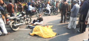 Read more about the article ਦਸੂਹਾ ਬੱਸ ਸਟੈਂਡ ਨਜ਼ਦੀਕ ਵਾਪਰੇ ਸੜਕ ਹਾਦਸੇ ਚ ਇੱਕ ਦੀ ਮੌ+ਤ, ਇੱਕ ਜ਼ਖਮੀ 