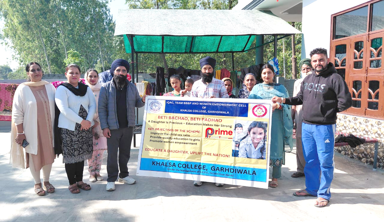 You are currently viewing ਖ਼ਾਲਸਾ ਕਾਲਜ ਵੱਲੋਂ ‘ਉੱਨਤ ਭਾਰਤ ਅਭਿਆਨ ਦੇ ਸਥਾਪਨਾ ਦਿਵਸ’ ਮੌਕੇ ਗੋਦ ਲਏ ਪਿੰਡ ਪੰਡੋਰੀ ਅਟਵਾਲ ਵਿੱਚ ਜਾਗਰੂਕਤਾ ਮੁਹਿੰਮ ਦਾ ਆਯੋਜਨ