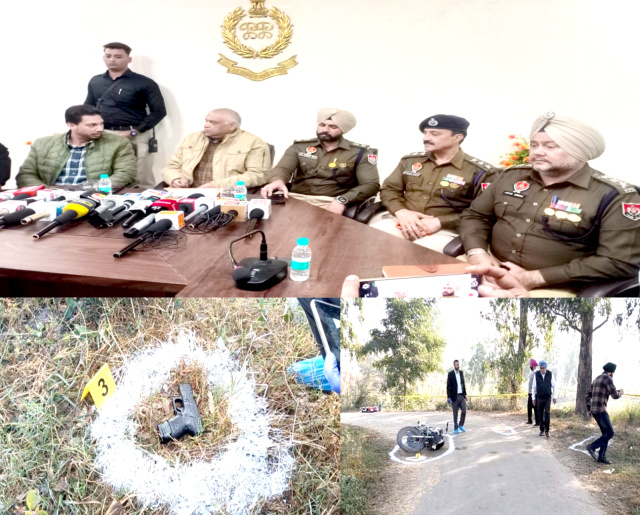 You are currently viewing ਹਿੰਮਤ ਵਾਲਾ ਪੁਲਿਸ ਐਕਸ਼ਨ — ਹੰਸਲੀ ਪੁਲ ‘ਤੇ ਗੋਲੀਆਂ ਚਲਾਉਣ ਵਾਲਾ ਸ਼ੂਟਰ ਮੁਠਭੇੜ ‘ਚ ਕਾਬੂ,ਵਿਦੇਸ਼ੀ ਗੈਂਗਸਟਰ ਨਾਲ ਕਨੈਕਸ਼ਨ ਬੇਨਕਾਬ