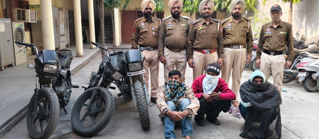 You are currently viewing ਸ਼ਹਿਰ ਵਿੱਚ ਵਧ ਰਹੀਆਂ ਚੋਰੀਆਂ ‘ਤੇ ਲੱਗਾਮ — ਐੱਸਐੱਸਪੀ ਦੇ ਸਖ਼ਤ ਨਿਰਦੇਸ਼ ‘ਤੇ ਪੁਲਿਸ ਨੇ ਕੀਤੀ ਵੱਡੀ ਕਾਰਵਾਈ