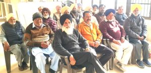 Read more about the article ਤਹਿਸੀਲ ਕੰਪਲੈਕਸ ਗੜਦੀਵਾਲਾ ਵਿਖੇ ਨੰਬਰਦਾਰਾਂ ਦੀ ਮਹੀਨਾਵਾਰ ਹੋਈ ਮੀਟਿੰਗ